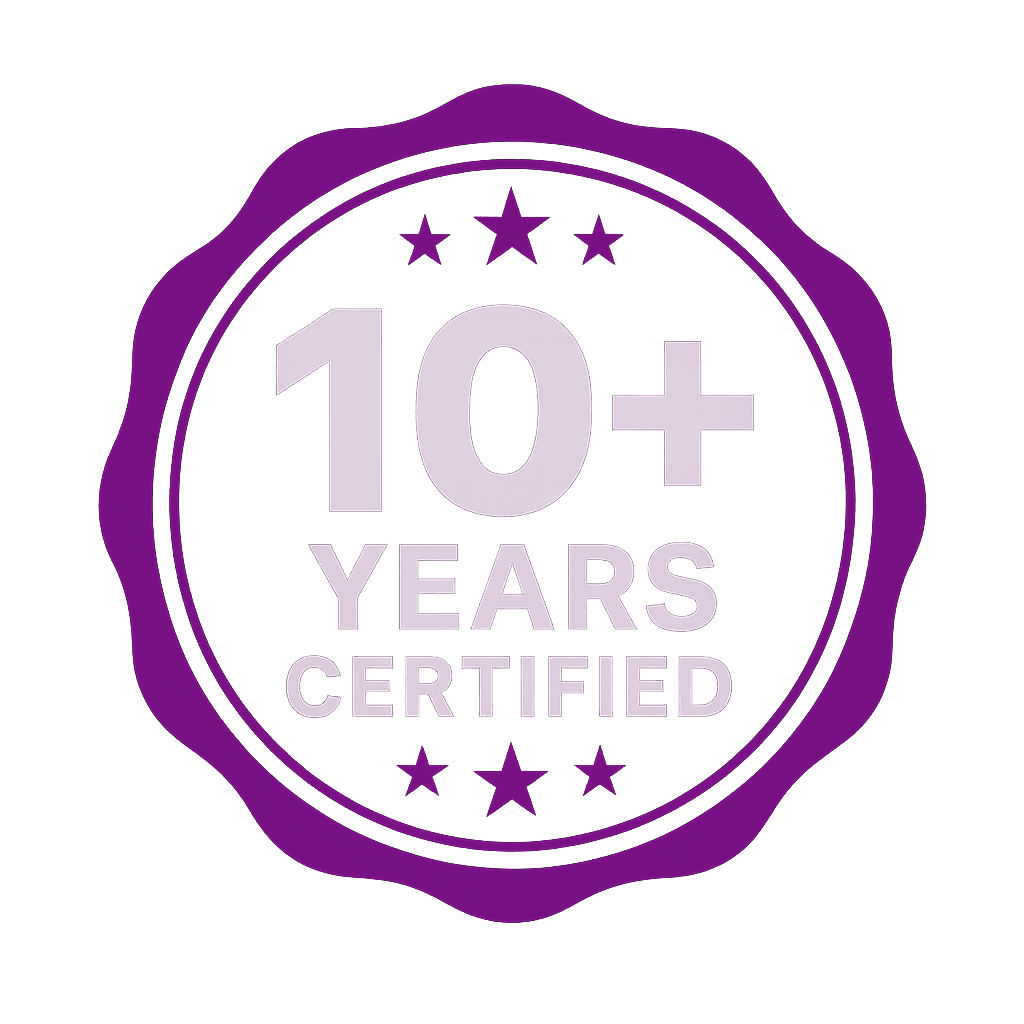 Sello de certificación profesional